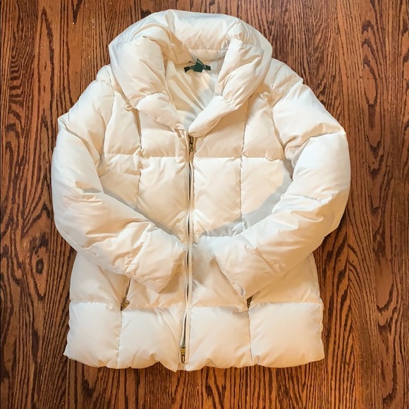 Ralph Lauren Jackets & Blazers - Ralph Lauren white down coat size small